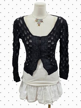 Unknown brand Black cardigan button up